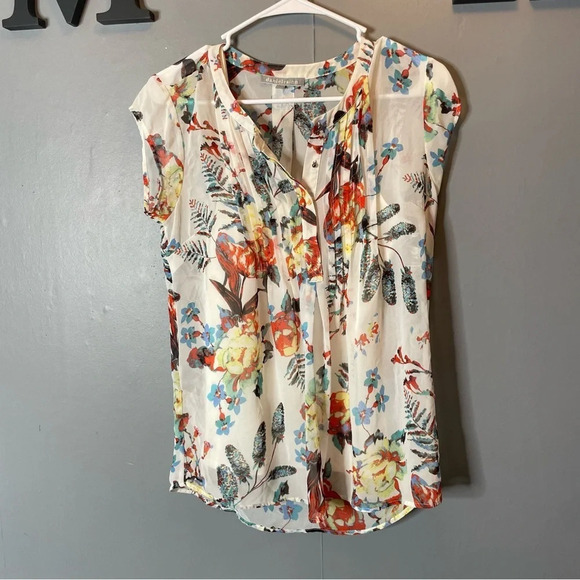 Daniel Rainn Malaika Henley Blouse size small - Picture 1 of 11